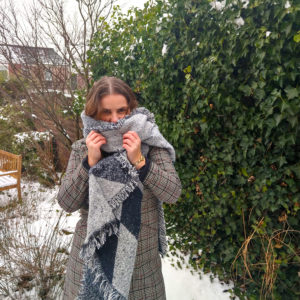 Verwarmde sjaal Hanna Marie
