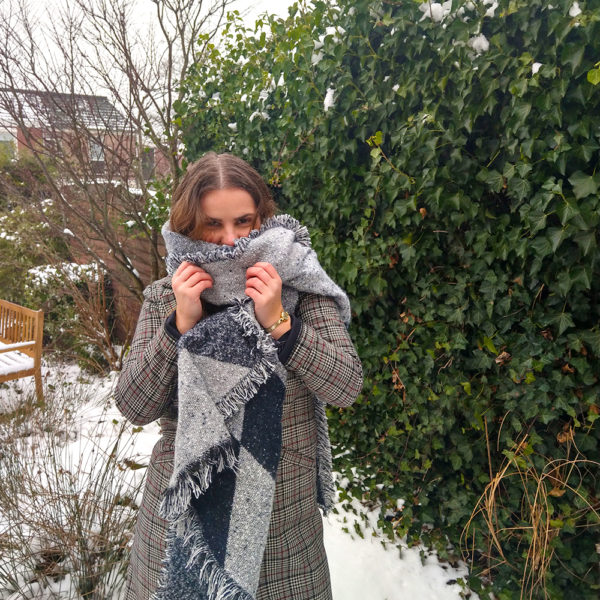 Verwarmde sjaal Hanna Marie
